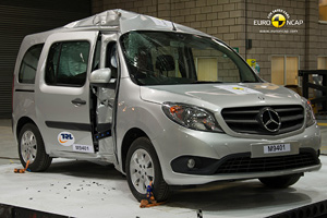 Mercedes-Benz Citan a obţinut doar 3 stele la testele Euro NCAP