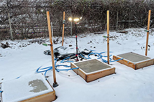 O echipă de ingineri din SUA a inventat betonul autoîncălzit, care topeşte zăpada şi gheaţa de pe el fără vreo sursă externă de energie