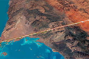 (VIDEO) Proiectul grandios al oraşului linear The Line din Arabia Saudită, de 170 km lungime, se reduce cu 168 km
