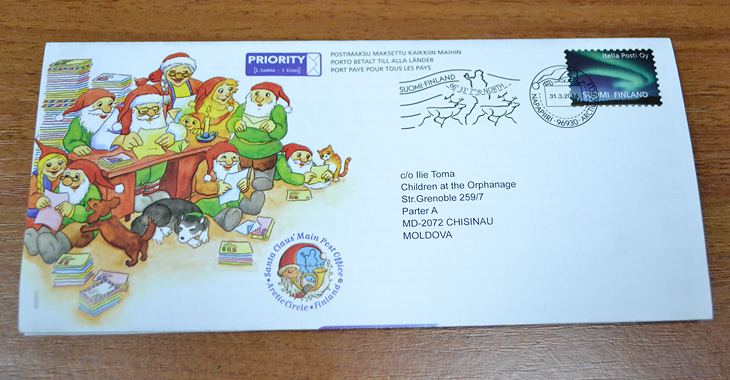 Vă mai amintiţi de expediţia noastră în Laponia? Copiii din Moldova au primit o scrisoare de răspuns de la Moş Crăciun!