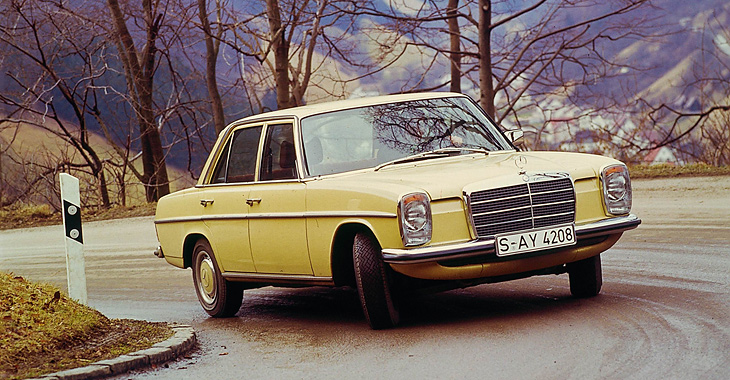 Poza istorică a zilei: acum 40 de ani, Mercedes-Benz 240D 3.0 devenea prima maşină de serie cu motor de 5 cilindri