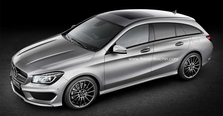 Mercedes-Benz CLA Shooting Brake şi-ar putea face apariţia la începutul anului viitor