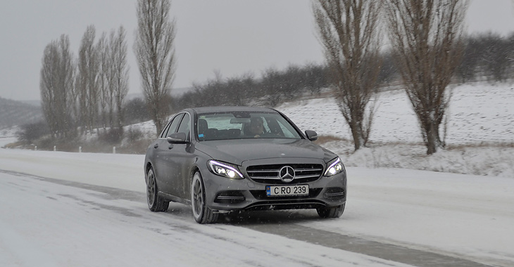 Noua generaţie Mercedes-Benz C-Class la 15,000 km. O testăm şi pe timp de iarnă!