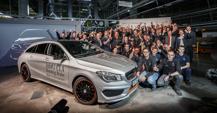 Mercedes-Benz CLA Shooting Brake a intrat în producţia de serie (Video)