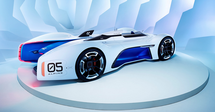 Noul Alpine Vision Gran Turismo prefaţează un viitor sportcar de serie!