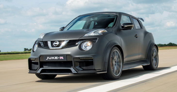 Nissan a prezentat la Goodwood noul Juke-R 2.0 de 600 CP!