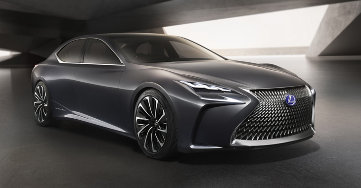 Noul concept Lexus LF-FC prefaţează viitorul LS! (Video)