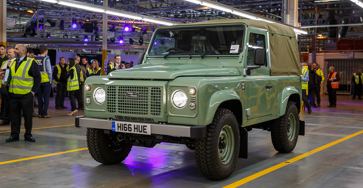 Land Rover a produs ultimul Defender!