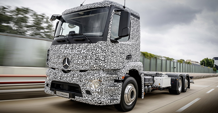 Mercedes-Benz dezvăluie camionul electric – Urban eTruck! (Video)
