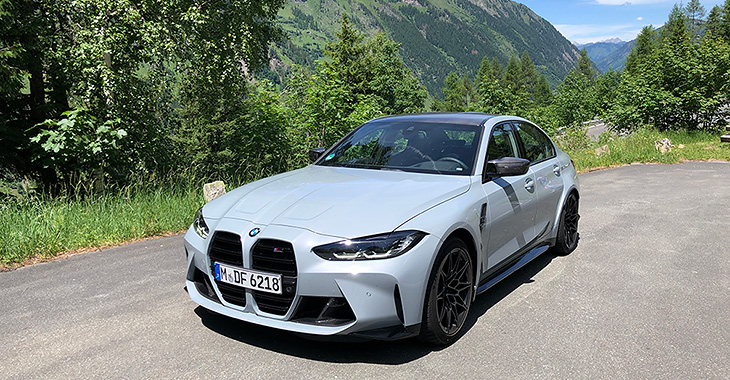 Un tată, un fiu şi un BMW M3 Competition: facem cunoştinţă cu maşina cu care ne aventurăm în Alpi în aceste zile