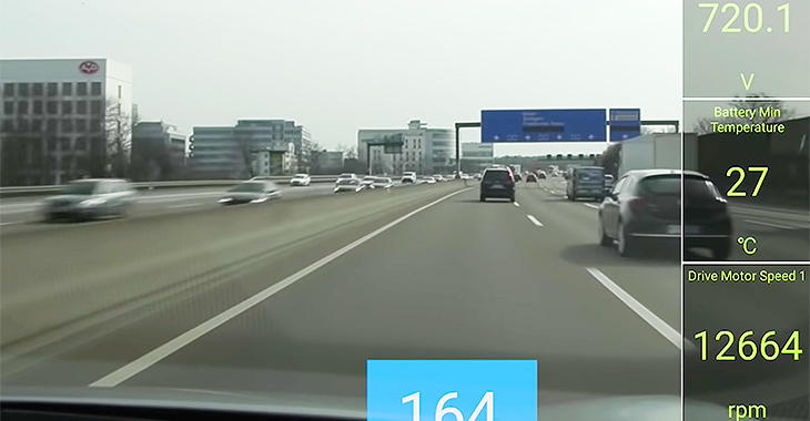(VIDEO) La ce parametri ajung electromotoarele şi bateria unei Kia EV6 electrice la 260 km/h pe o autostradă din Germania