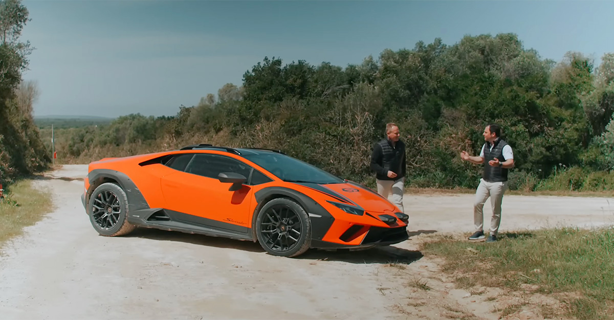 (VIDEO) Ce poate face noul Lamborghini Huracan Sterrato, supercar-ul creat să alerge departe de asfalt