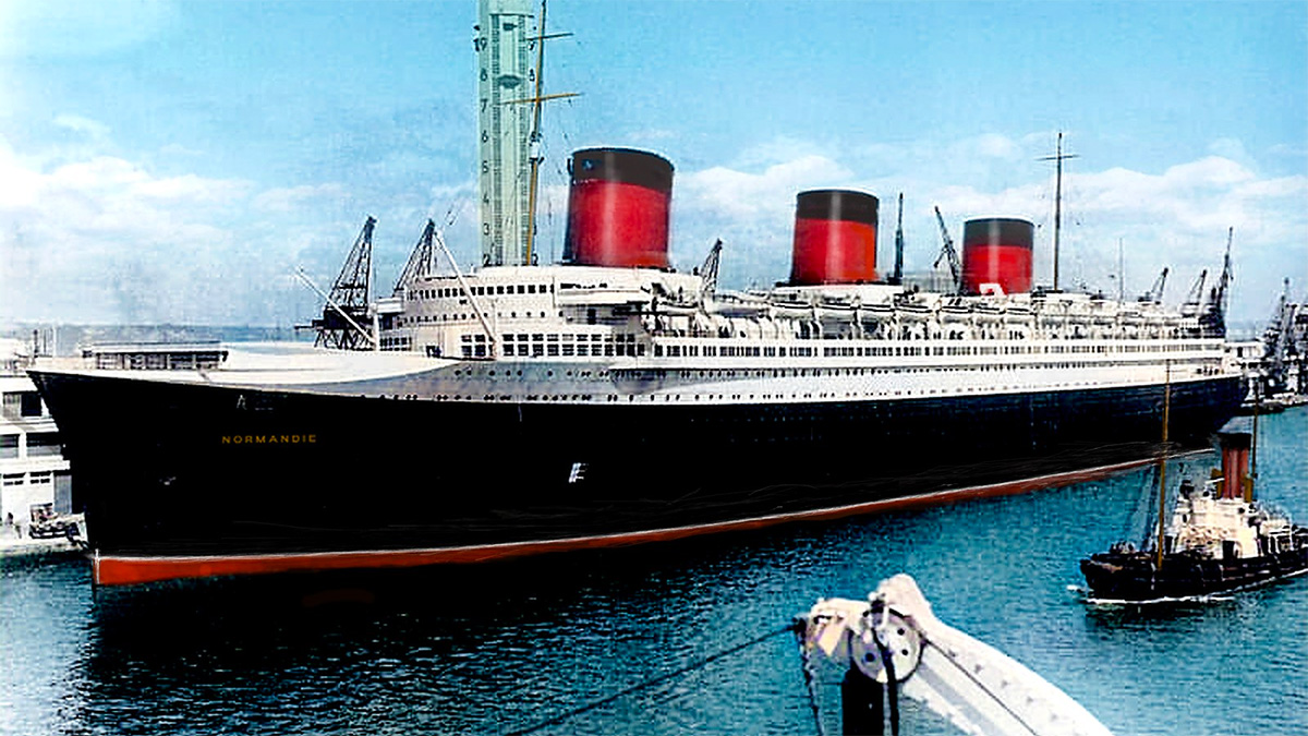 Ingineria şi luxul uitat de acum 90 de ani, de pe cea mai puternică navă de pasageri din lume, de 200 mii CP