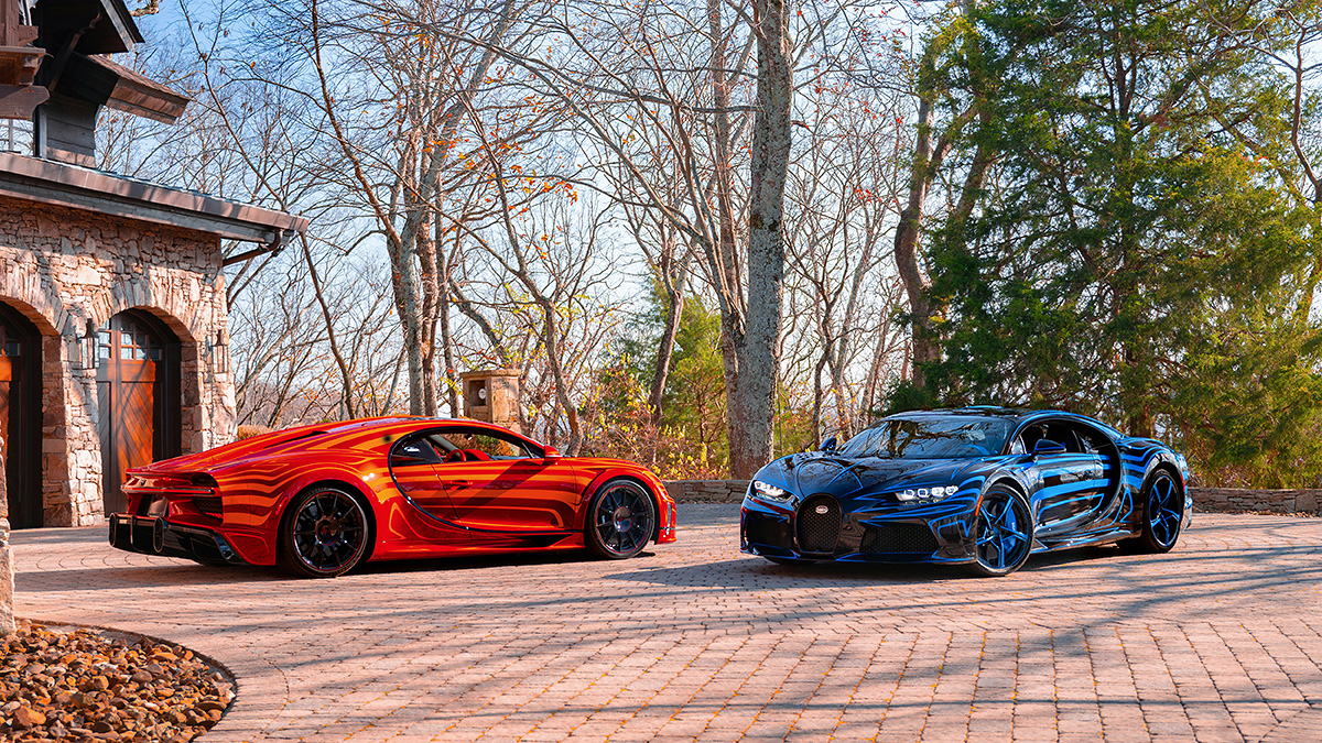 Bugatti a creat două Chiron Super Sport similare şi asortate, pentru un soţ şi o soţie din SUA, care şi-au dorit să fie un cuplu unic în lume