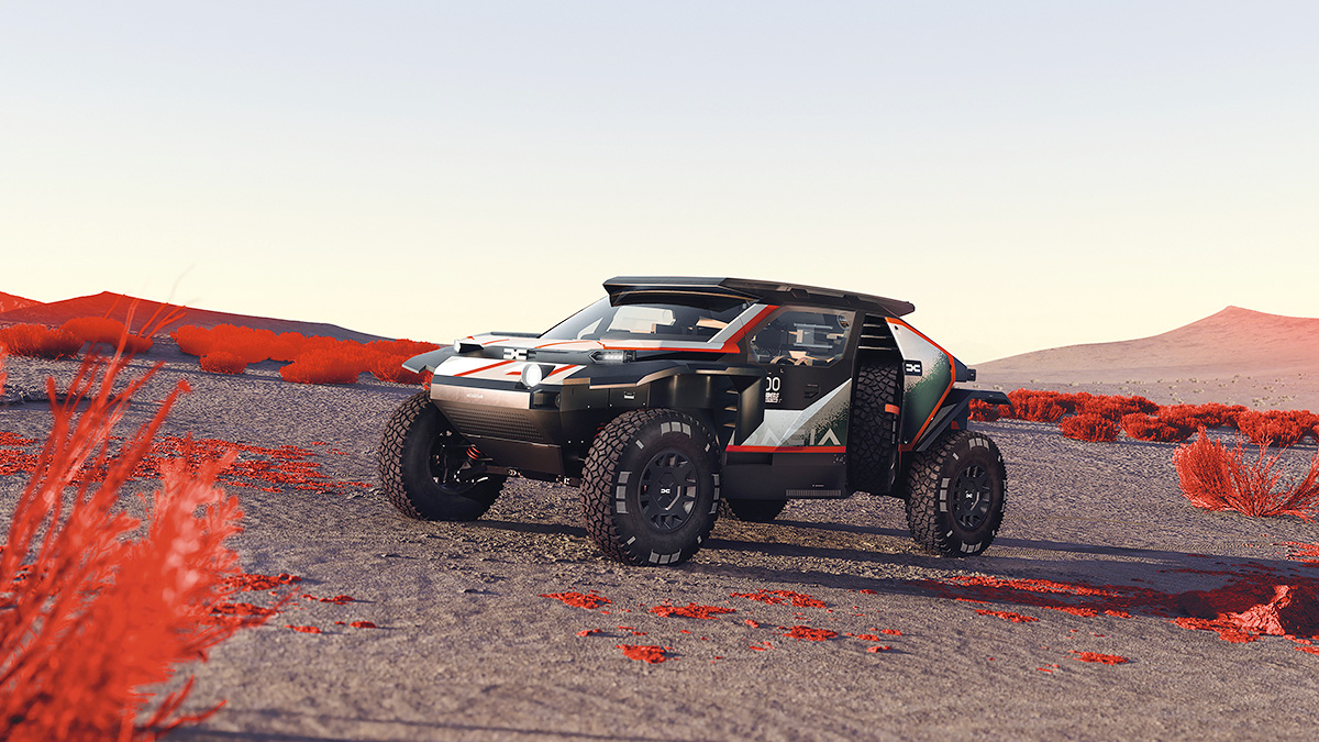 Dacia a prezentat Sandriders, bolidul cu motor V6 twin turbo, cu care va participa la Dakar 2025 şi cu care va cuceri lumea