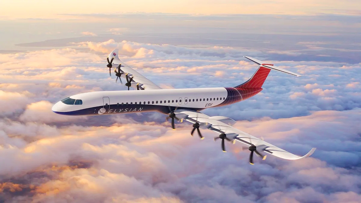 O echipă de ingineri din Olanda a conceput Elysian E9X, cel mai mare avion electric de pasageri din lume