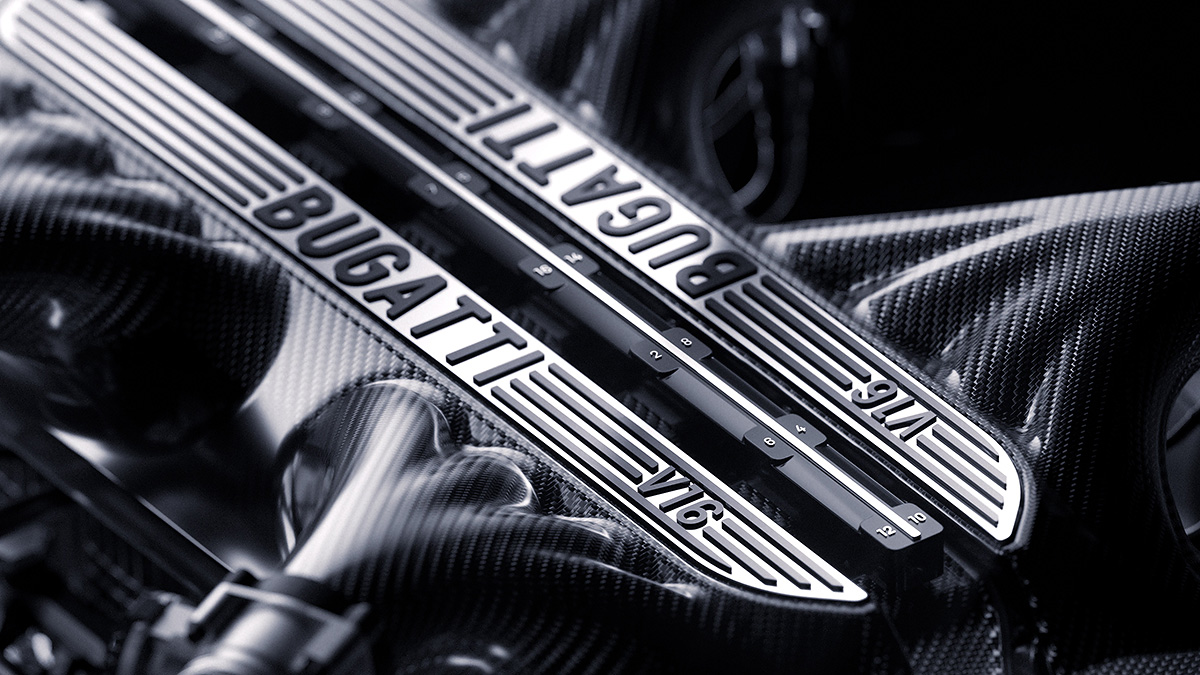 (VIDEO) Succesorul lui Bugatti Chiron va avea un nou motor V16 hibrid, iar francezii au prefaţat sunetul acestuia