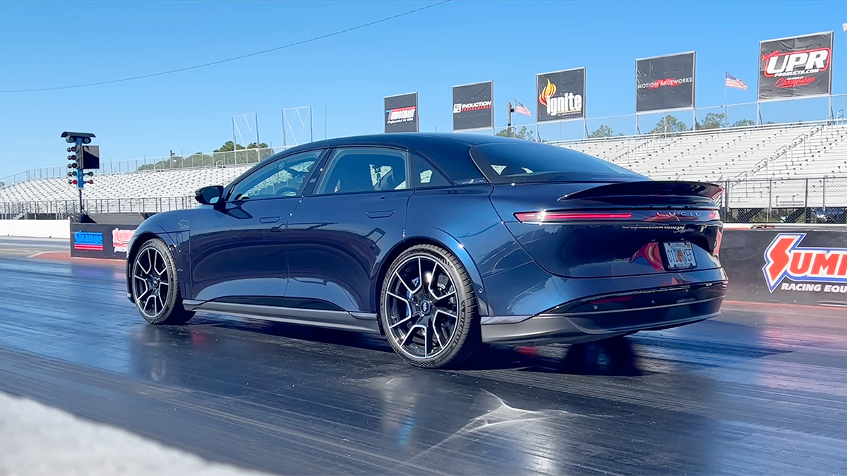 (VIDEO) Lucid Air Sapphire a marcat recordul de acceleraţie pentru orice Lucid de până acum, apropiindu-se de Tesla Model S Plaid