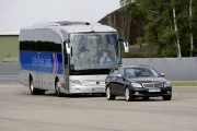Premiera mondiala pentru autobuze: noul Mercedes-Benz Travego cu asistenta activa la franare