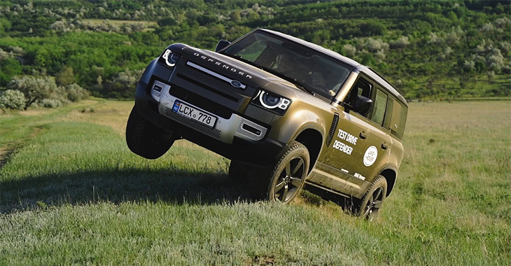 (VIDEO) TEST DRIVE: Land Rover Defender în Moldova