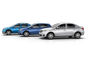 Premiere Dacia la pachet în Paris: noile Logan, Sandero şi Sandero Stepway