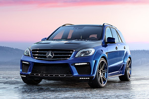 Hardcore tuning, made in Russia: Mercedes-Benz ML-Class