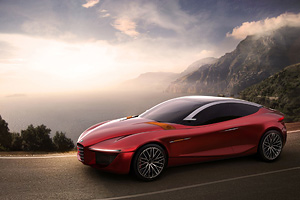 Alfa Romeo Gloria: conceptul care prefaţează un viitor sedan italian
