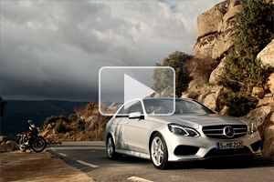 "Impresionat". Spot publicitar pentru noul Mercedes-Benz E-Class.