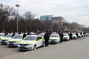 Noile maşini ale Poliţiei din Moldova: 90 exemplare Skoda Rapid, cu 105 CP sub capotă