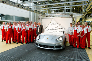 Porsche a produs 100.000 de exemplare ale modelului Panamera