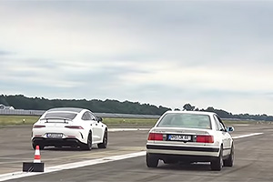 (VIDEO) Acesta e probabil cel mai rapid Audi 100 C4 din lume, care învinge până şi AMG-urile moderne