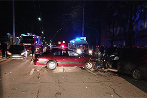 Accident cu trei automobile implicate la Bălţi, provocat de un şofer în stare de ebrietate