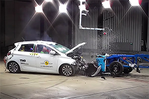 (VIDEO) Rezultat ruşinos la ultimele teste Euro NCAP: 1 stea pentru Dacia Spring şi zero stele pentru Renault ZOE