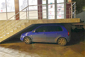 Cea mai ingenioasă parcare neregulamentară a fost surprinsă în Chişinău