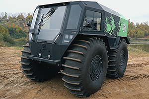 (VIDEO) Acesta e Sherp N, noua versiune a renumitului vehicul amfibie din Rusia