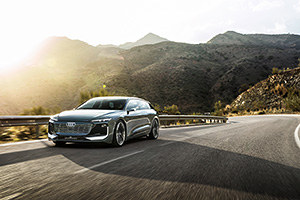 Audi va produce modele electrice şi în caroserie Avant, iar acest A6 Avant e-tron va fi primul dintre ele