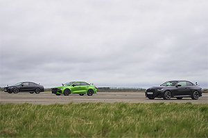 (VIDEO) Un Mercedes-AMG CLA 45 nu-şi poate învinge concurenţii Audi RS3 şi BMW M240i, deşi are cel mai puternic motor