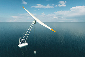 Inginerii olandezi şi japonezi vor construi prima turbină eoliană maritimă culisantă, după o tehnologie genial de simplă