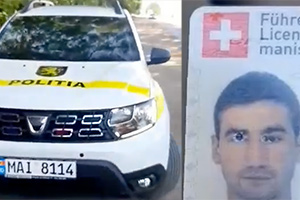 (VIDEO) Un moldovean stabilit peste hotare, revenit acasă, spune că un poliţist i-a găurit permisul de conducere în Căuşeni