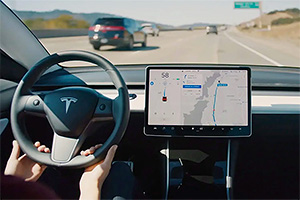 Modelele Tesla pot acum scana drumurile de gropi şi le pot ocoli sau îşi pot ajusta suspensia