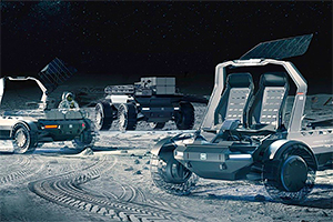 Vehiculul pentru explorarea Lunii, creat de GM pentru programul Artemis al NASA, va avea baterii similare maşinilor electrice de pe Pământ