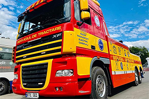 Regia Transport Electric Chişinău are un nou camion de tractare, după zeci de ani în care folosea KrAZ-uri