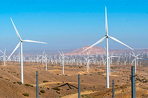 Câtă electricitate produce şi cât de eficientă e cea mai mare centrală eoliană din SUA, situată în deşertul Mohave