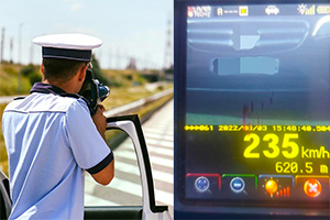 Mercedesul unui arhiepiscop din România, IPS Tudosie, prins cu 235 km/h de radarul poliţiei pe autostradă