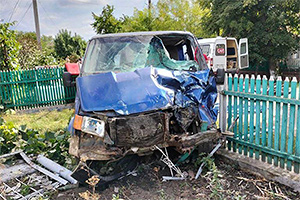 Accident tragic, cu doi tineri pe o motocicletă decedaţi la Soroca, în urma unui impact cu un microbuz, condus de un şofer băut