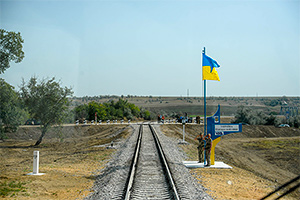 Moldova şi Ucraina au inaugurat un nou segment de cale ferată, între Basarabeasca şi Berezino, care a fost nefuncţional timp de 25 ani