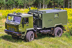 O fabrică din Belarus a creat un succesor al lui GAZ-66, cu motor chinezesc, iniţial drept camion militar, iar acum şi civil