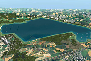 Germania ar putea crea cel mai mare lac artificial al său, cu o hidrocentrală cu reţele de pompare, în locul minei Hambach, care va trebui umplut timp de 40 de ani