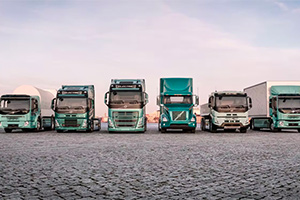 Volvo anunţă că vinde tot mai multe camioane electrice la nivel global, dar cota lor faţă de camioanele diesel e încă mică