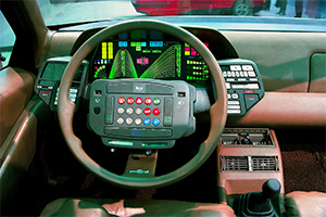 Istoria neştiută a prototipului Lancia Orca, maşina desenată de Giugiaro care avea toate butoanele esenţiale pe volan şi cadrane digitale acum 40 ani